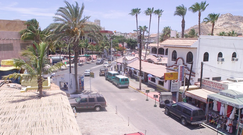 View from the balcony of downtown
