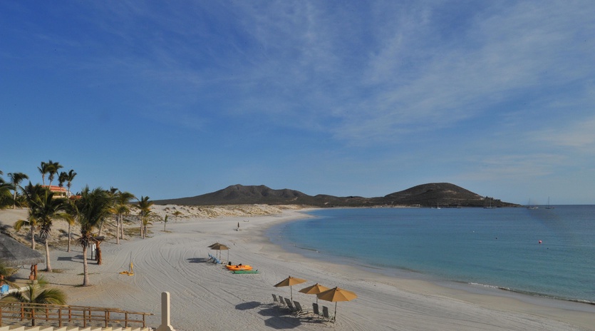 Relaxing beach