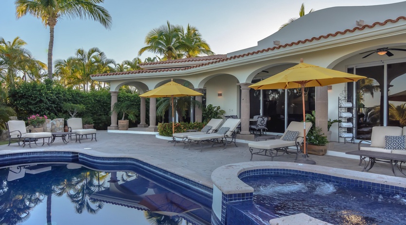 Pool and Jacuzzi