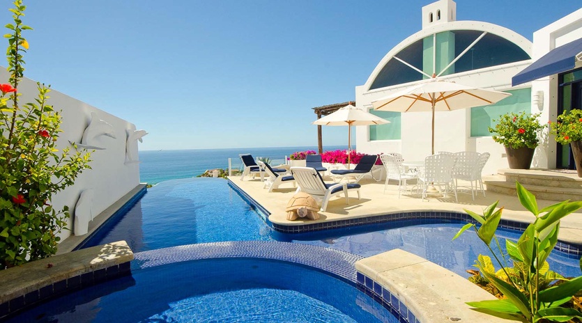 Pool and Jacuzzi view