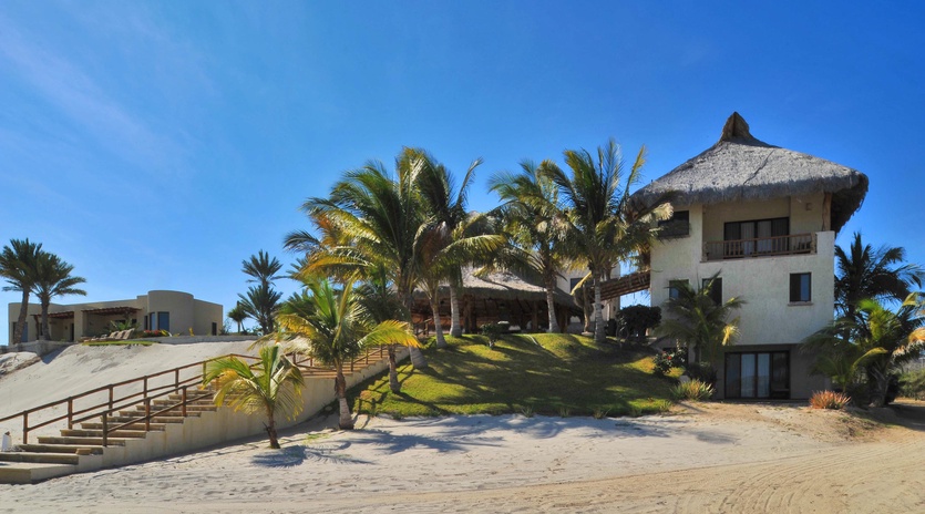 Exterior of villa