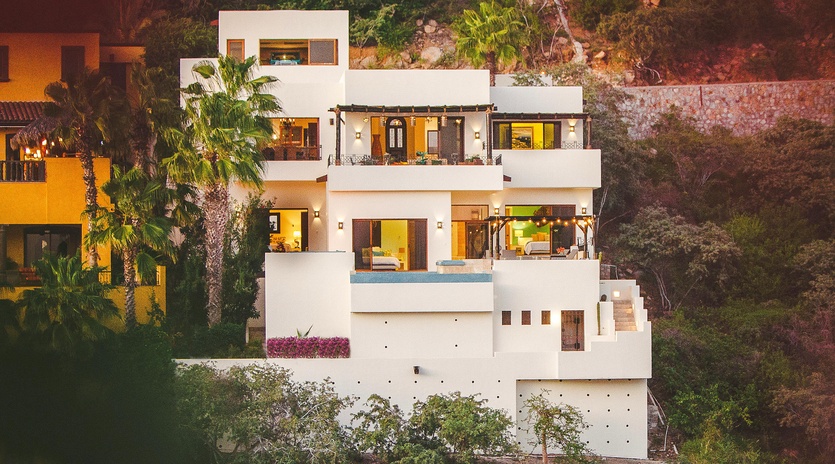 Bird's Eye View of Villa
