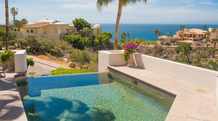 Pool deck view