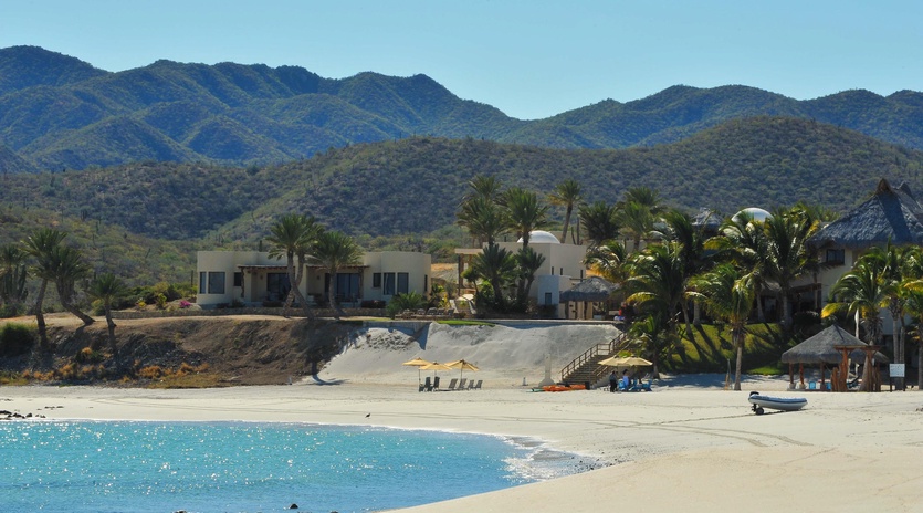 Relaxing beach