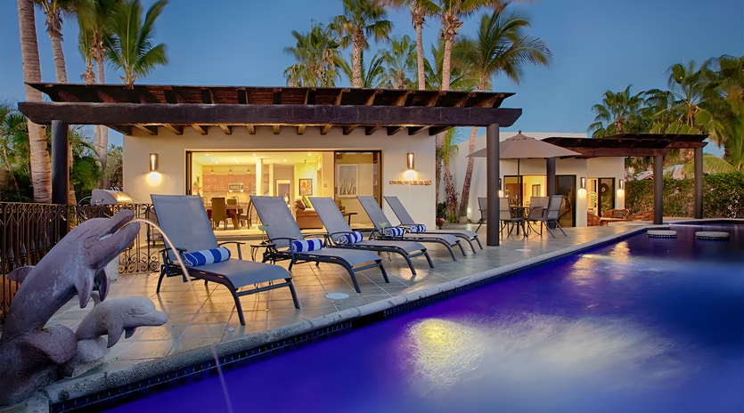 Aerial view of Casa Margaritas