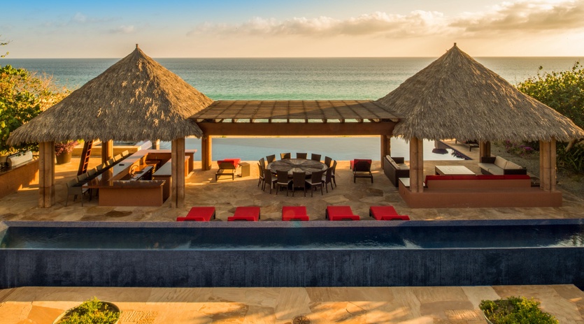 Patio with pool and ocean view-1