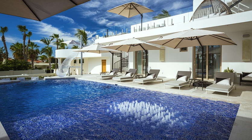 Poolside views