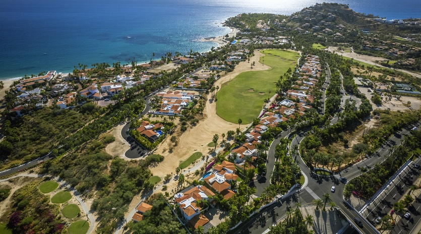 Stunning coastal resort community featuring championship golf course, pristine beaches, and luxury accommodations nestled along the Mediterranean coastline.