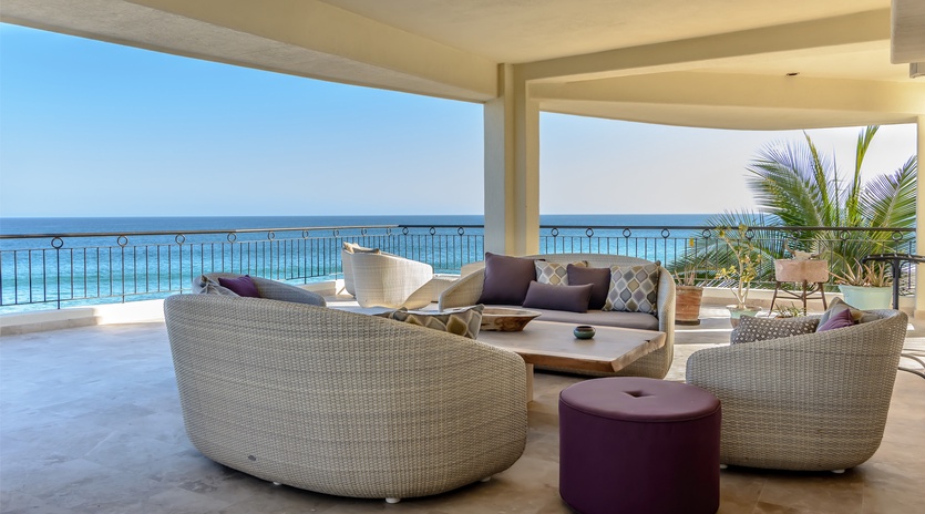 Outside seating area
