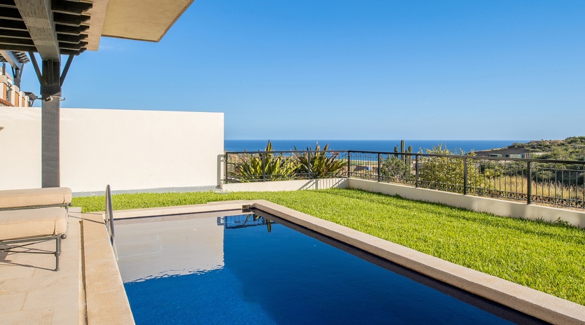 Poolside with ocean view-5
