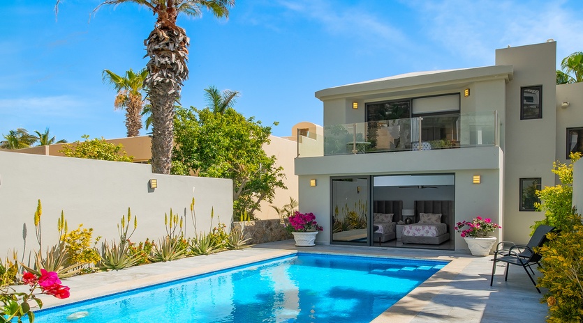 Second pool and patio