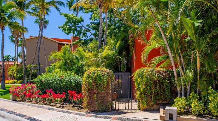 Exterior view of villa