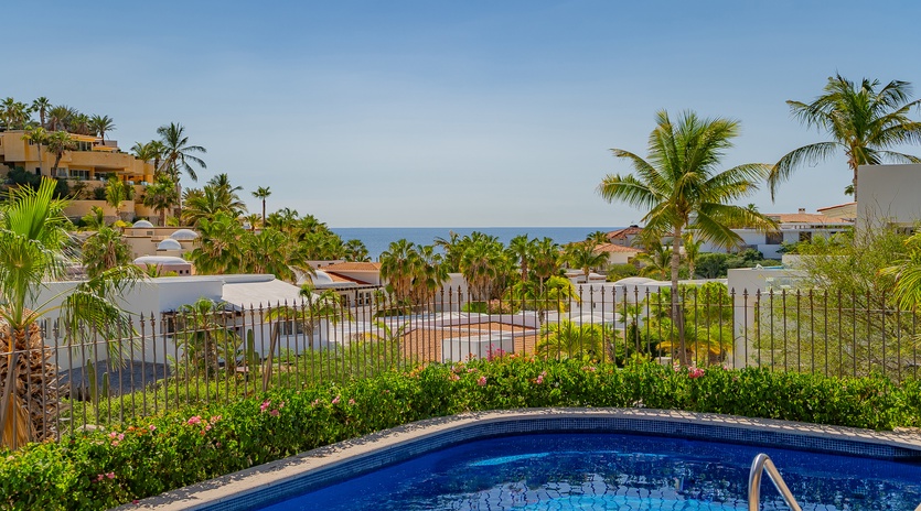 Poolside with incredible ocean view
