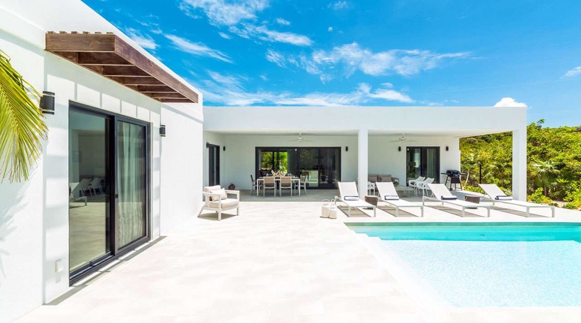 Villa Pool at TC TRA, Grace Bay Turtle Cove, Turks & Caicos