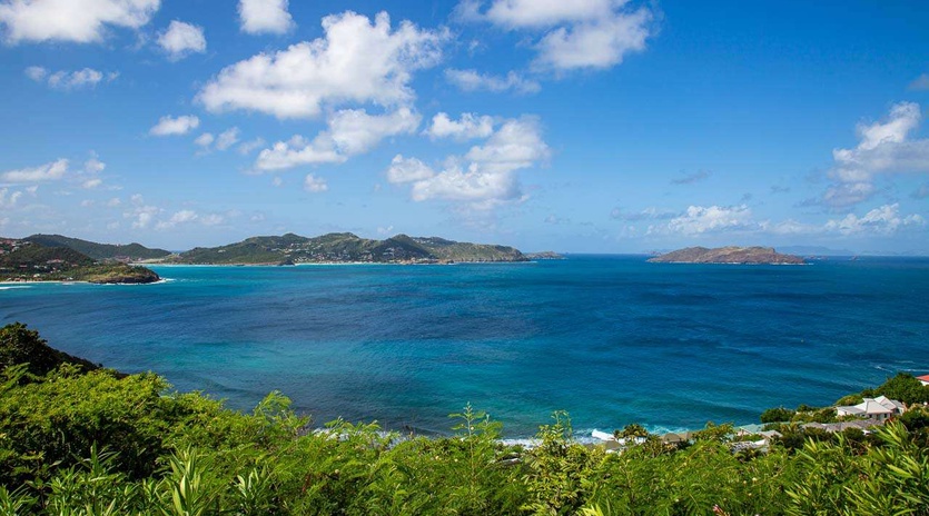 The view from WV ZEN, Pointe Milou, St. Barthelemy