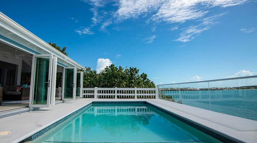 Villa Pool at TC MSW, Ocean Pt/Taylors, Turks & Caicos