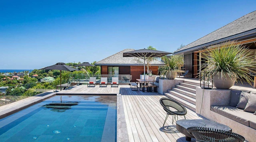 Villa Pool at WV BLK, Marigot, St. Barthelemy