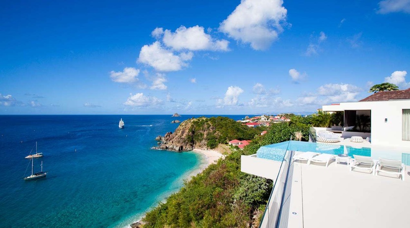 The view from WV VIT, Lurin, St. Barthelemy