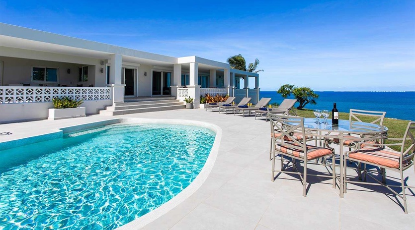 Villa Pool at PIE FAL, Hillside/Terres Basses, St. Martin