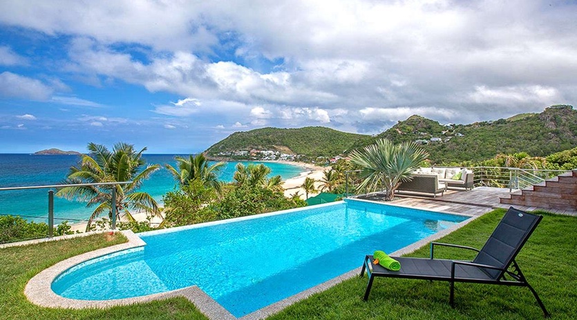 Villa Pool at WV ISA, Flamands, St. Barthelemy