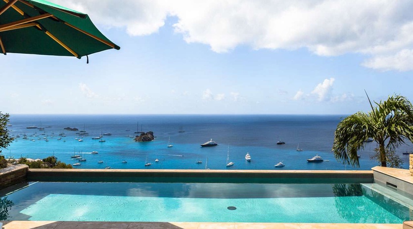 Villa Pool at WV KAN, Colombier, St. Barthelemy
