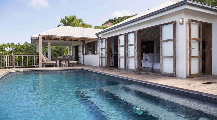 Villa Pool at WV BIB, Vitet, St. Barthelemy