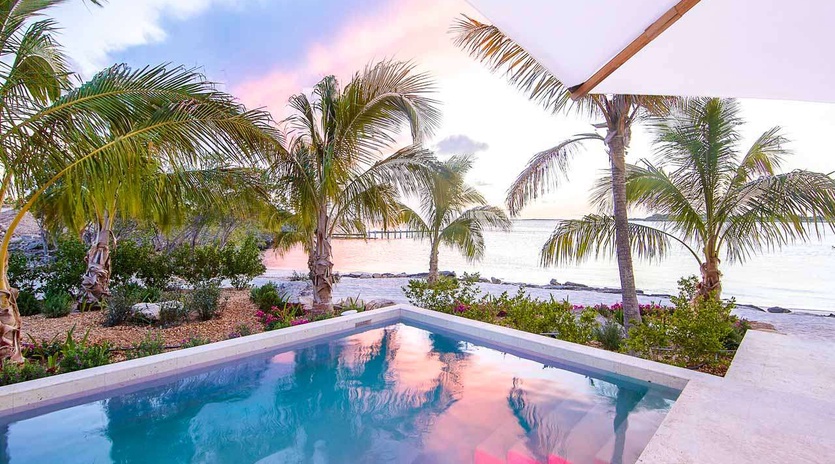 Villa Pool at TC POS, Sapodilla Bay, Turks & Caicos