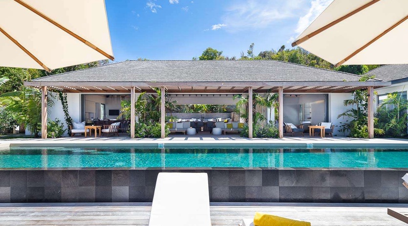 Villa Pool at WV LER, Colombier, St. Barthelemy