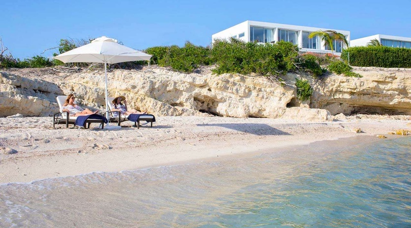 Beach at AXA CHM, Blowing Point, Anguilla