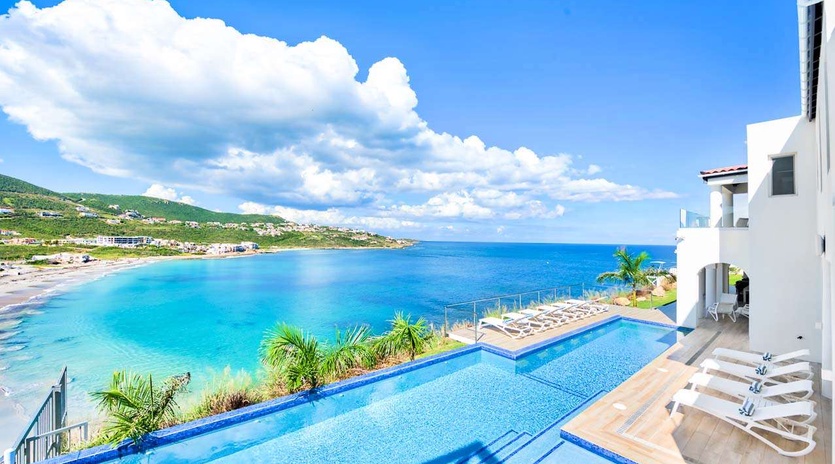 Villa Pool at SXM AML, Guana Bay, St. Martin
