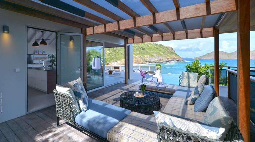 Terrace at WV ABR, Anse des Cayes, St. Barthelemy