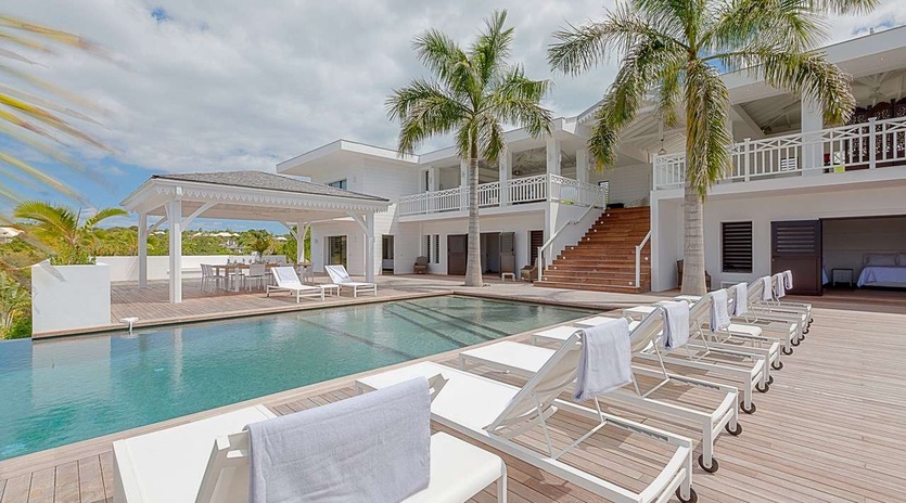 Villa Pool at PIE ALW, Hillside/Terres Basses, St. Martin