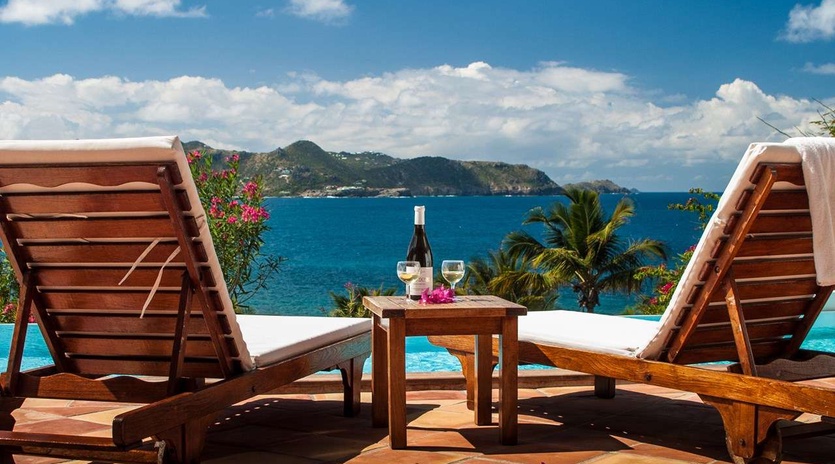 The view from WV JCC, Pointe Milou, St. Barthelemy