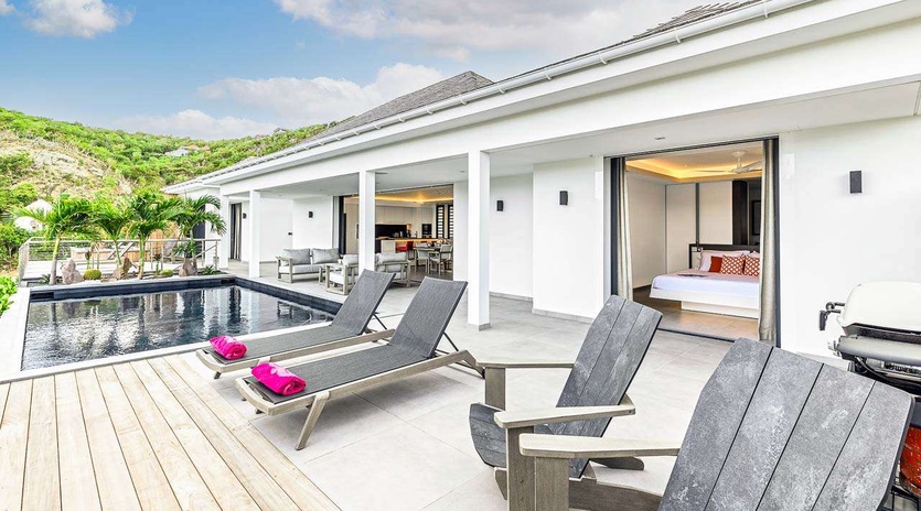 Veranda at WV DAD, Lorient, St. Barthelemy