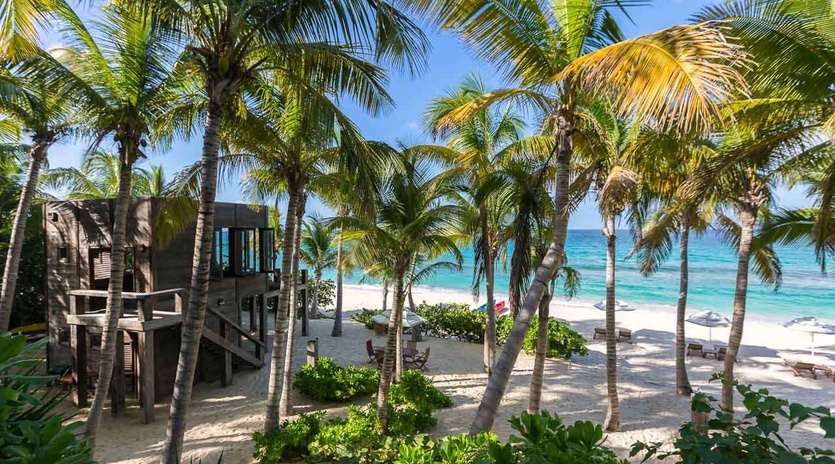 Beach at AXA SND, Long Bay, Anguilla