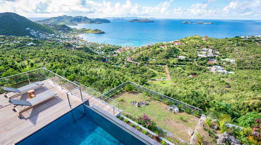 The view from WV GDV, Vitet, St. Barthelemy