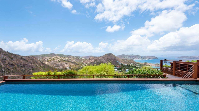 The view from WV JAB, Petite Saline, St. Barthelemy
