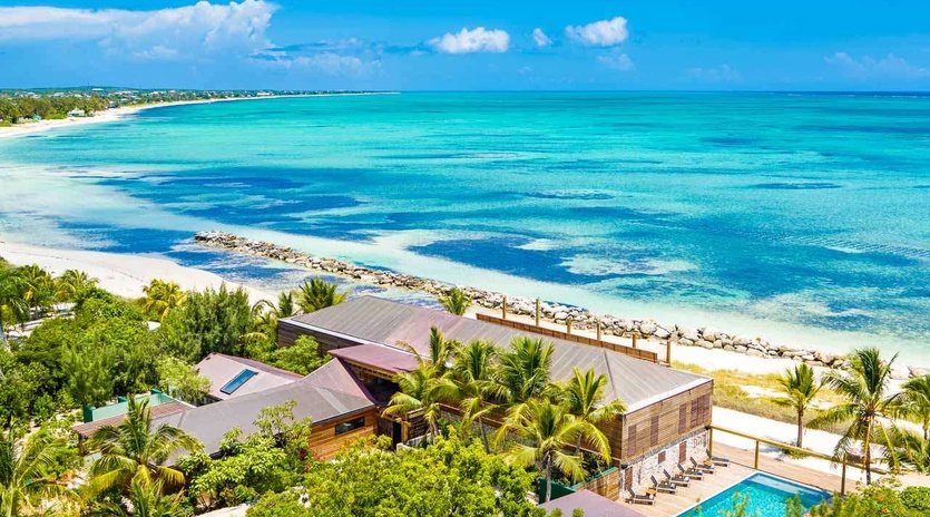 Aerial photo of PL SLS, Thompson Cove, Turks & Caicos