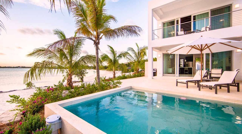Villa Pool at TC POS, Sapodilla Bay, Turks & Caicos