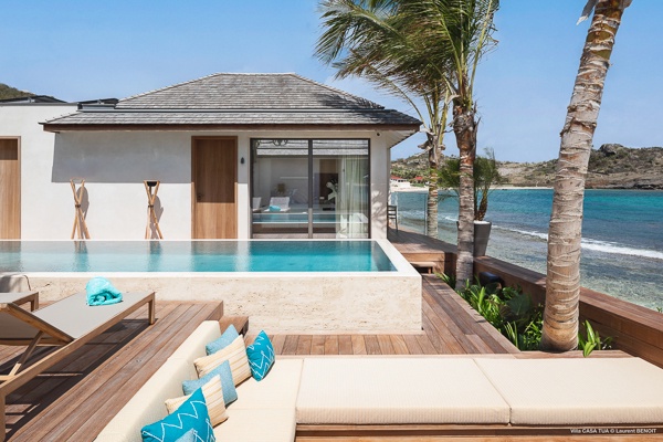 Villa Pool at WV CTL, Lorient Beach, St. Barthelemy