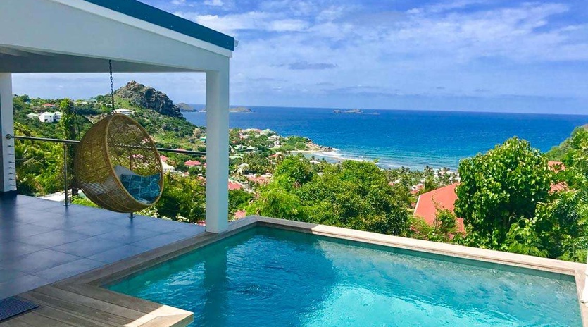 Villa Pool at WV RID, Anse des Cayes, St. Barthelemy