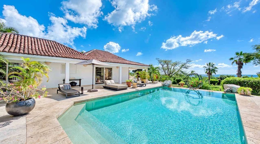 Villa Pool at PIE LAP, Hillside/Terres Basses, St. Martin
