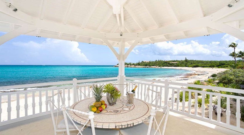 Gazebo at PIE CHA, Beach Side/Plum Beach, St. Martin