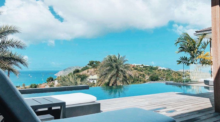 Villa Pool at WV JSA, Lurin, St. Barthelemy