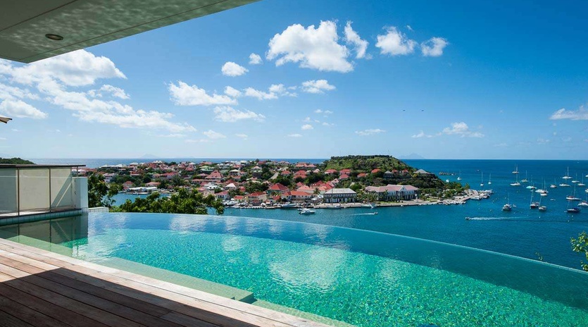 Villa Pool at WV LAM, Gustavia, St. Barthelemy