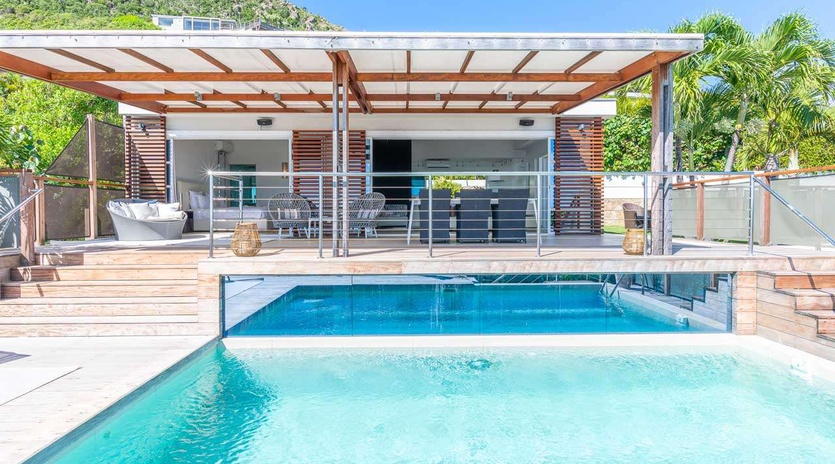 Villa Pool at WV BEL, Vitet, St. Barthelemy