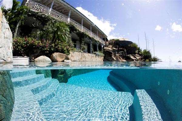 Villa Pool at DR VILLA, Gustavia, St. Barthelemy