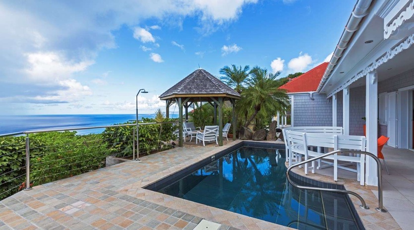 Villa Pool at WV GDF, Colombier, St. Barthelemy