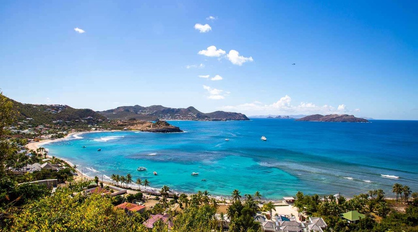The view from WV TOR, Lorient, St. Barthelemy