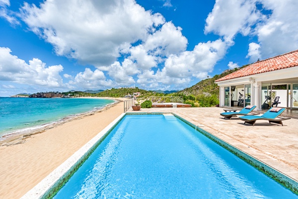 Villa Pool at SXM LVB, Beach Side/Baie Rouge, St. Martin